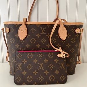Louis Vuitton Monogram Neo Neverfull PM Pivoine